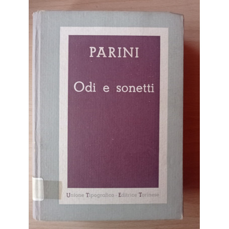 Odi e sonetti