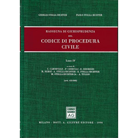 Rassegna di giurisprudenza del Codice di procedura civile. Artt. 633-840 (Vol. 4)