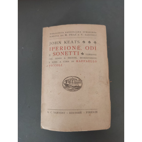 Iperione odi e sonetti