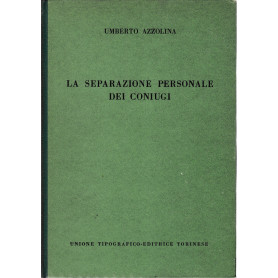 La separazione personale dei coniugi