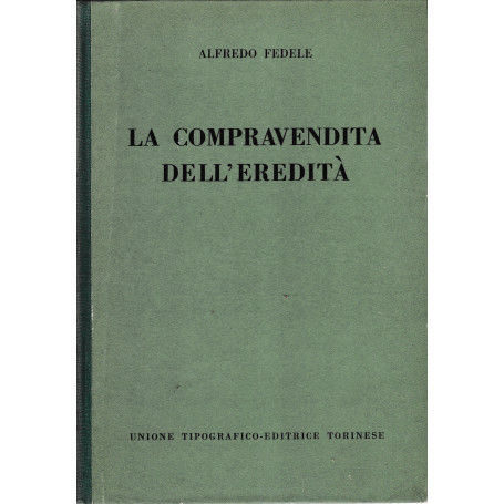 La compravendita dell'eredità