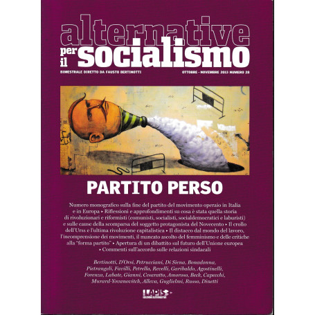 Alternative per il socialismo. Partito perso rivista n. 28