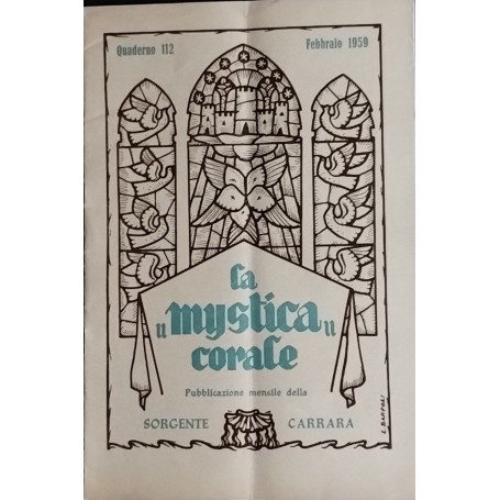 La mystica corale. Quaderno 112