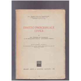 Diritto processuale civile Volume II Del processo di cognizione (e dei procedimenti speciali:procedimenti sommari)