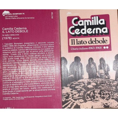 Il lato debole. Diario italiano 1963-1968