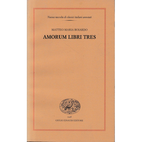 Amorum libri tres