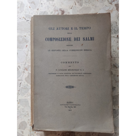 Gli autori e il tempo della composizione dei salmi