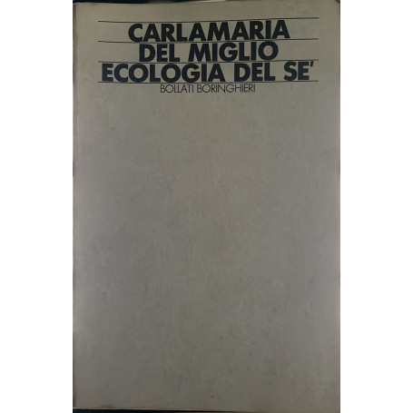 Ecologia del se'. Dalla percezione alla concettualizzazione del se'