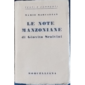 Le note manzoniane di Giovita Scalvini