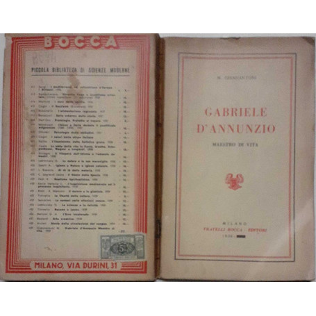 Gabriele d'Annunzio. Maestro di vita