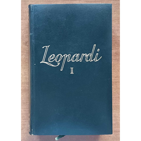 Tutte le opere di Giacomo Leopardi