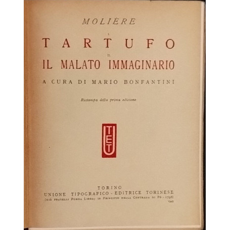 Tartufo. Il malato immaginario