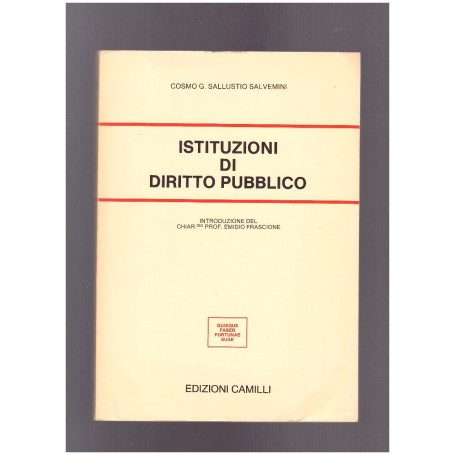 Istituzioni di diritto pubblico