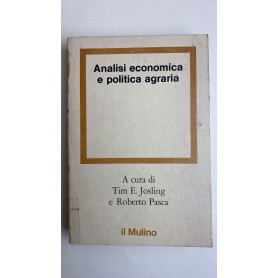 Analisi economica e politica agraria