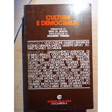 Cultura e democrazia