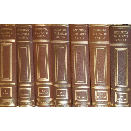 Enciclopedia dell'arte antica classica e orientale (7 volumi)