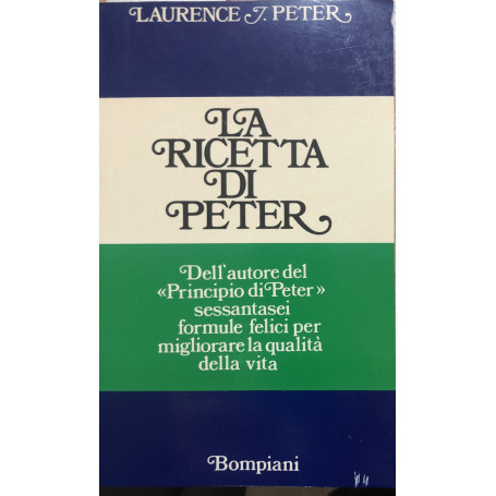 La ricetta di Peter.