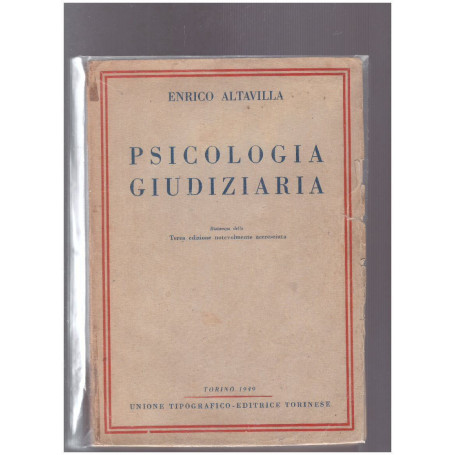 Psicologia giudiziaria