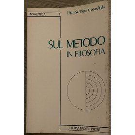 Sul metodo in filosofiaLibrisaggi