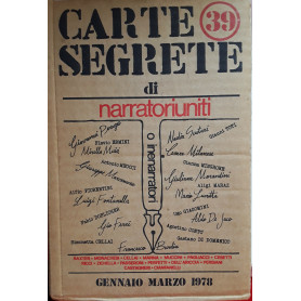 Carte segrete. Gennaio Marzo 1978. n.39