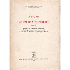 Lezioni di geometria superiore. VII.