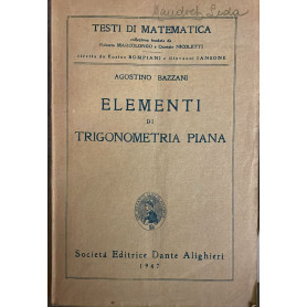 Elementi di trigonometria piana