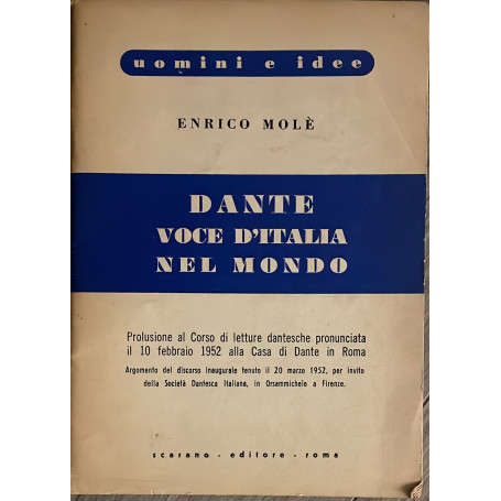 Dante voce d'Italia nel mondo