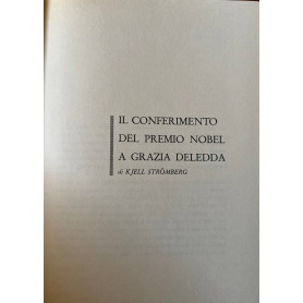 Grazia Deledda. Premio Nobel per la letteratura 1926