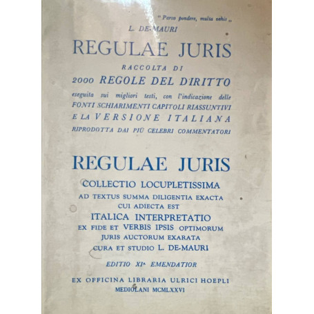 Regulae juris