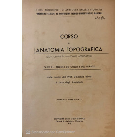Corso di anatomia topografica parte II Regioni del collo e del toraceLibrisaggi