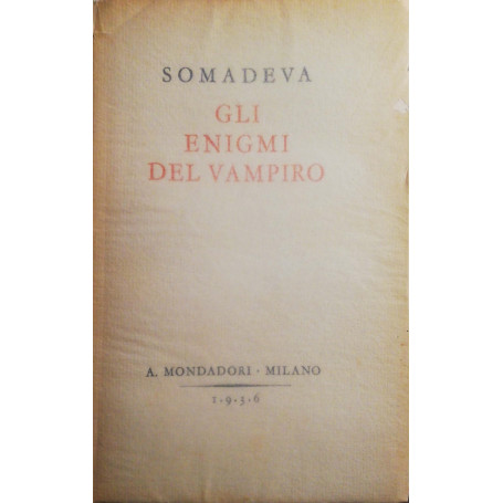 Gli enigmi del vampiro