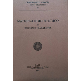 Materialismo storico ed economia marxistica