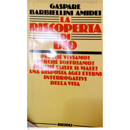 La riscoperta di Dio
