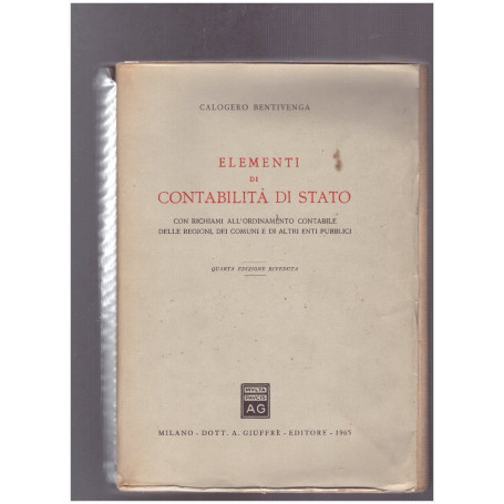 Elementi di contabilità di Stato