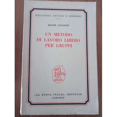 un metodo di lavoro libero per gruppi
