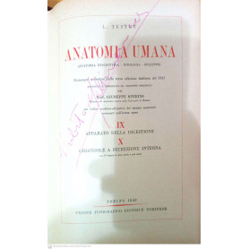 Anatomia umana vol. IX/X apparato della digestione ghiandole a secrezione internaLibrisaggi