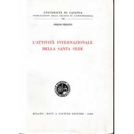 L' attività internazionale della Santa Sede