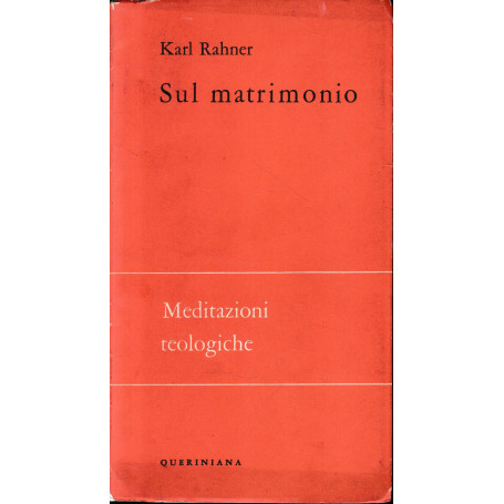 Sul matrimonio.