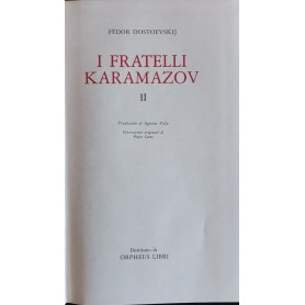 I fratelli Karamazov I e II