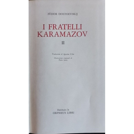 I fratelli Karamazov I e II