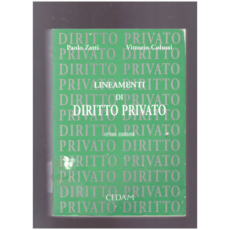 Lineamenti di diritto privato