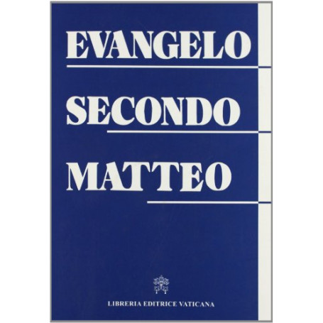 Evangelo secondo Matteo