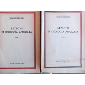 Lezioni di geologia applicata Vol. I - II