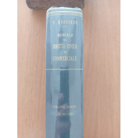 Manuale di diritto civile e commerciale Vol. III