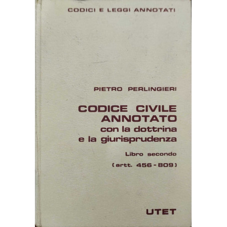 Codice Civile annotato Libro secondo