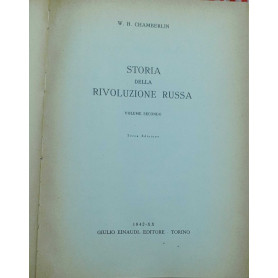 Storia della rivoluzione russa. Volume secondo