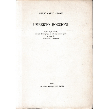Umberto Boccioni.