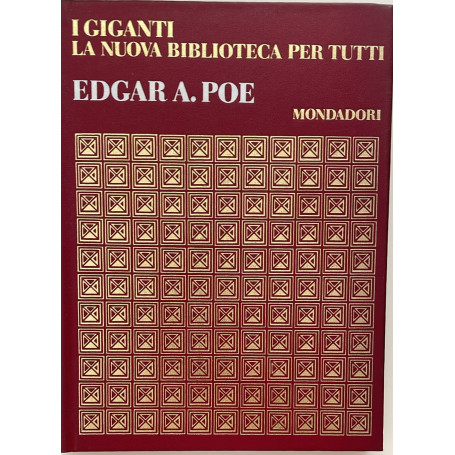 I giganti-La nuova biblioteca per tutti. Edgar A.Poe