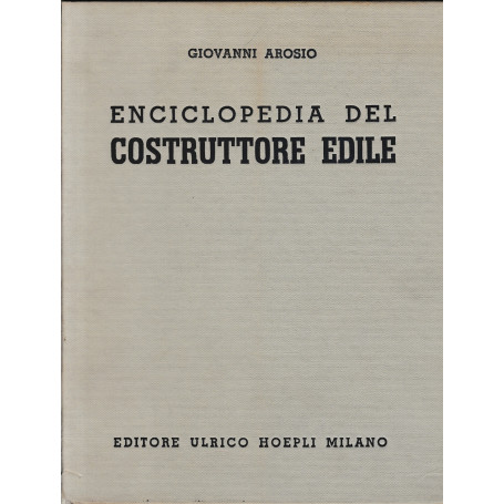 Enciclopedia del costruttore edile.