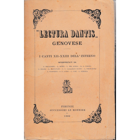 Lectura Dantis genovese. I canti XII-XXIII dell'Inferno